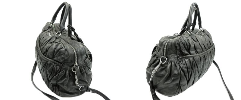 miu miu ミュウミュウ レザー ハンドバッグ 中古 1