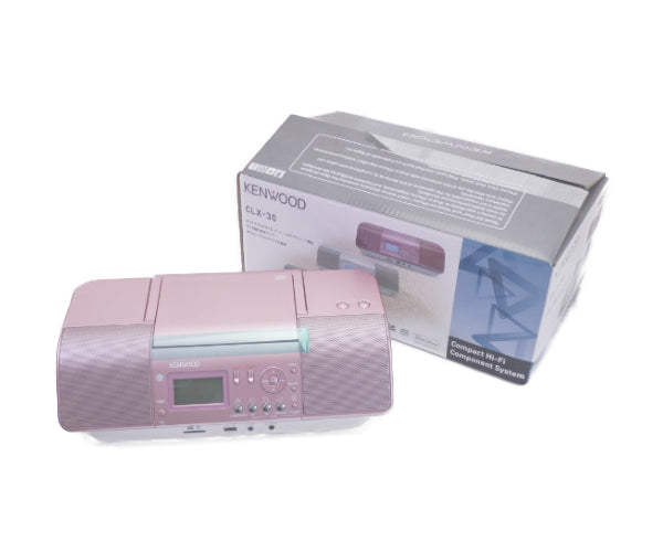 KENWOOD CD/SD/USBパーソナルオーディオシステム CLX-30-P(ピンク) 中古 1