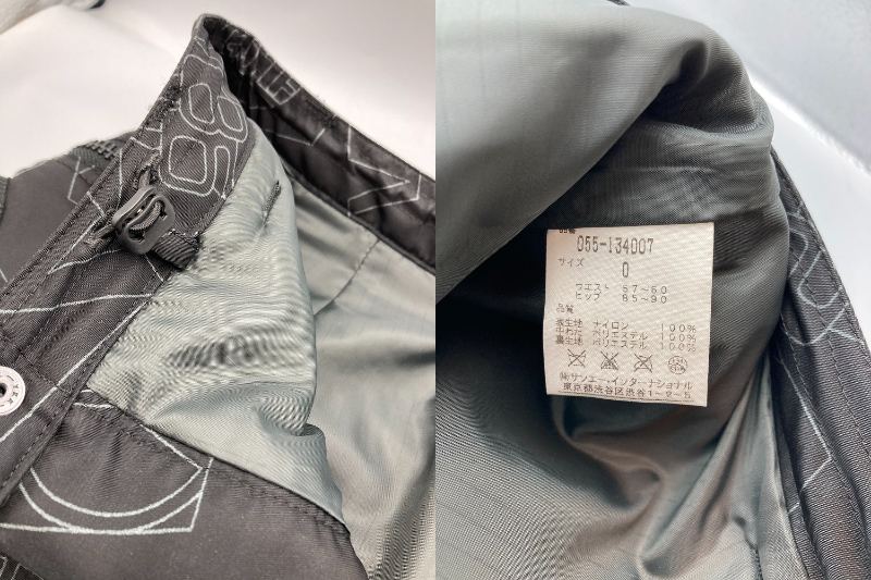 PEARLY GATES パーリーゲイツ  ヒップポーチ付 ナイロン 中綿スカート 中古 4