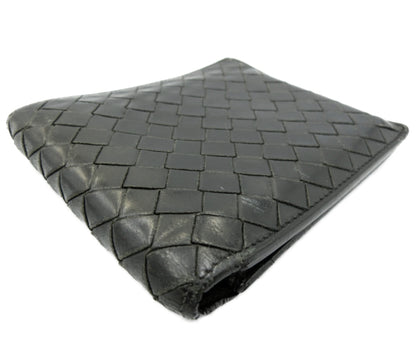 BOTTEGA VENETA ボッテガヴェネタ イントレチャート レザー 二つ折り札入れ 中古 1