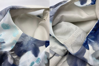 GRACE CONTINENTAL グレースコンチネンタル パターンフラワーOP ノースリーブワンピース 中古 4