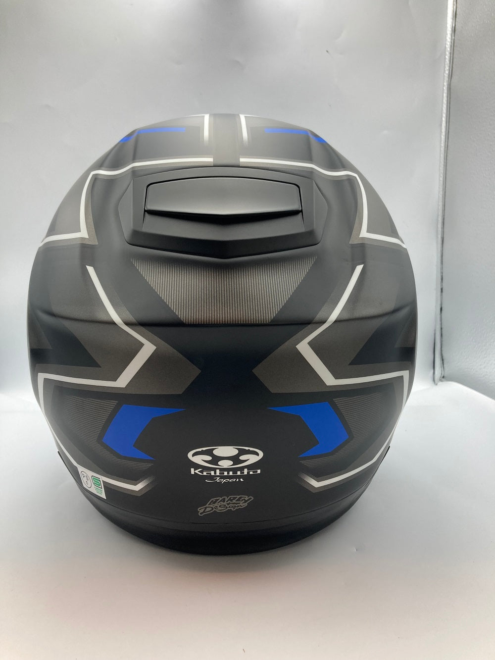 オージーケーカブト(OGK KABUTO)バイクヘルメット システム IBUKI DARK(ダーク) フラットブラックブルー (サイズ:XL) 571290 中古 4