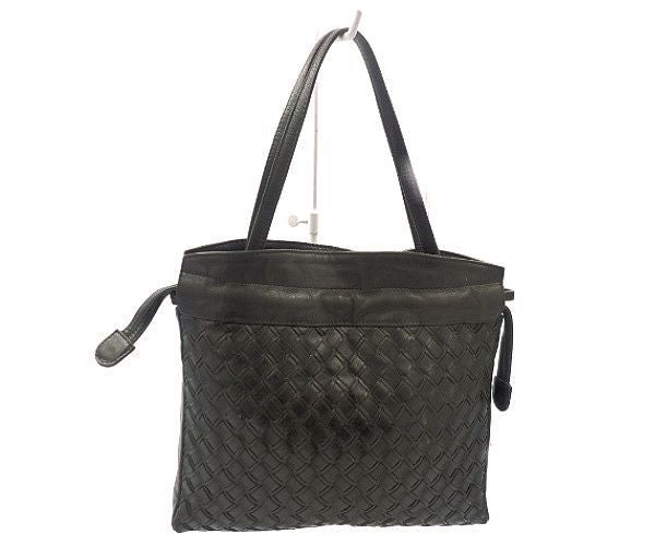 BALLY バリー レザー 編み込み ハンドバッグ 中古 1