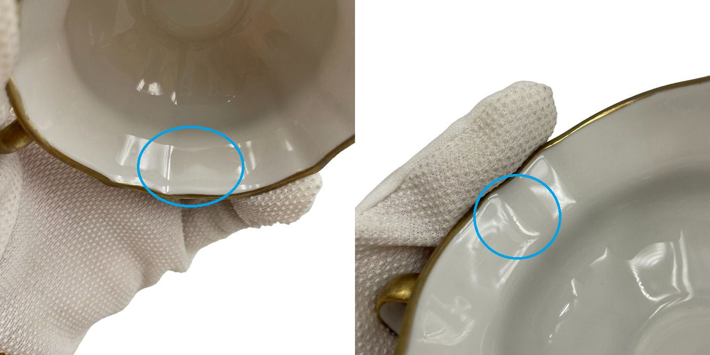 Lindner リンドナー デミタスカップ&ソーサー レッド 中古 1