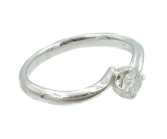 4℃ ヨンドシー pt950 ダイヤ 0.225ct リング 10号 中古 1