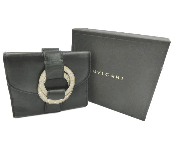 ＢＶＬＧＡＲＩ/ブルガリ ブルガリブルガリ レザー Wホック財布 中古 1