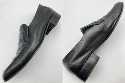 BALLY バリー オーストリッチ ローファー メンズ ブラック 中古 4