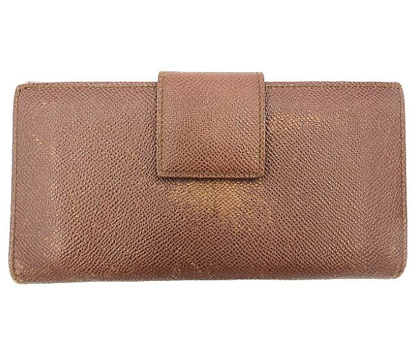 BVLGARI ブルガリ ビーゼロワン レザー 二つ折り長財布 中古 1
