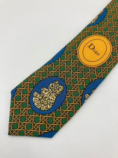 Christian Dior MONSIEUR クリスチャンディオール ムッシュ シルクネクタイ 中古 4