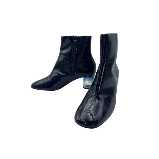 ZARA BASIC ザラ ベーシック エナメル ブーツ 38 中古 4