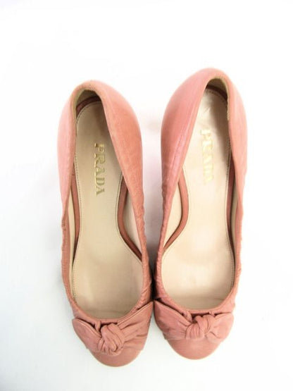 PRADA/プラダ リボンパンプス 36.5 中古 1