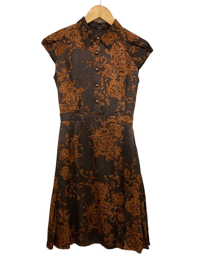 TOCCA トッカ 花柄 シルクワンピース 中古 4