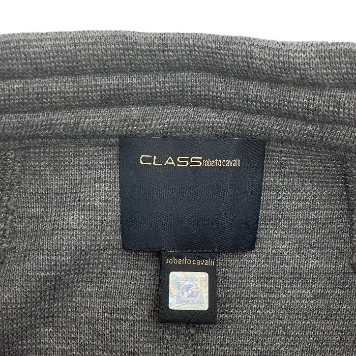 CLASS Roberto Cavalli クラスロベルトカヴァリ ノーカラーコート 6 Mサイズ 中古 1
