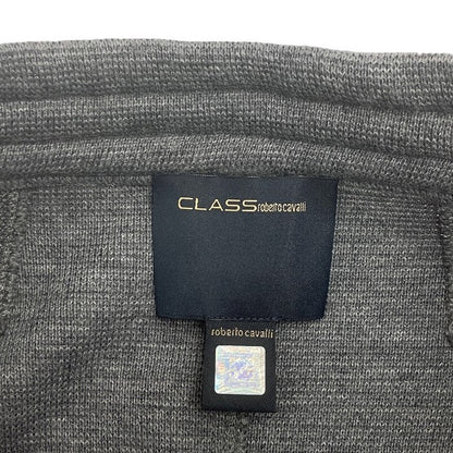 CLASS Roberto Cavalli クラスロベルトカヴァリ ノーカラーコート 6 Mサイズ 中古 1