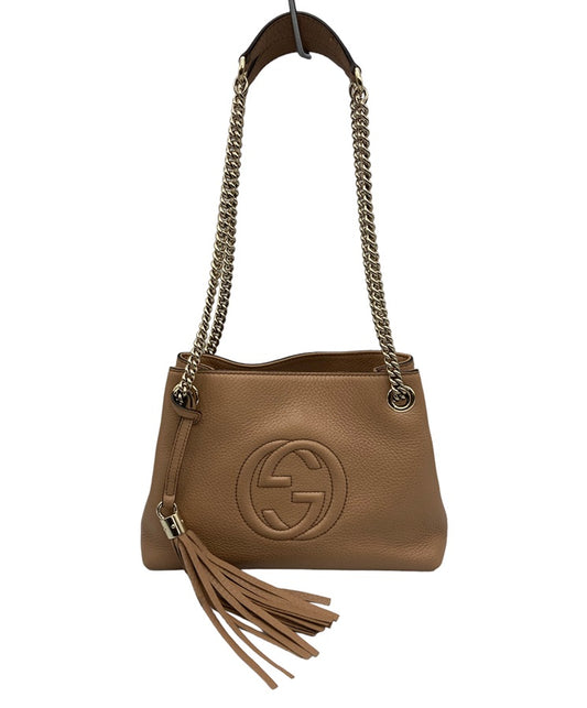 GUCCI グッチ ソーホー チェーン ショルダーバッグ レディース ベージュ 498879 中古 4