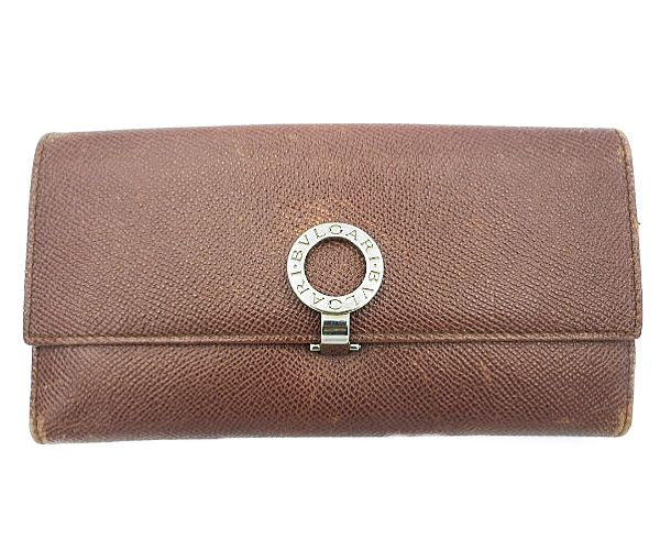 BVLGARI ブルガリ ビーゼロワン レザー 二つ折り長財布 中古 1