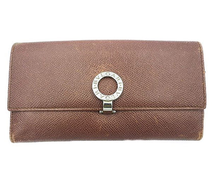 BVLGARI ブルガリ ビーゼロワン レザー 二つ折り長財布 中古 1