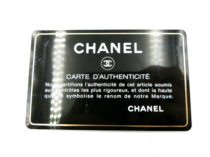 CHANEL/シャネル カメリア レザー 二つ折り財布 中古 1
