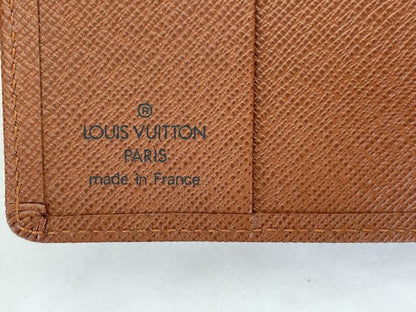 LOUIS VUITTON ルイヴィトン モノグラム ポルトトレゾール エテュイ シェキエ M61200 中古 送料無料 中古 1