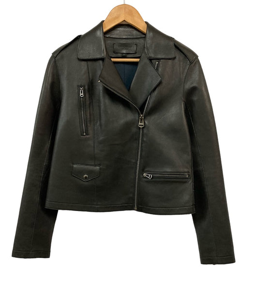 COLE HAAN コールハーン ラムレザー ライダースジャケット T10321 中古 4