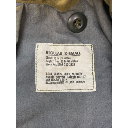BUZZ RICKSON'S M-65 フィールドジャケット XS 中古 1