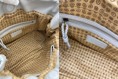 russet ラシット 編み込み レザー ハンドバッグ 中古 4